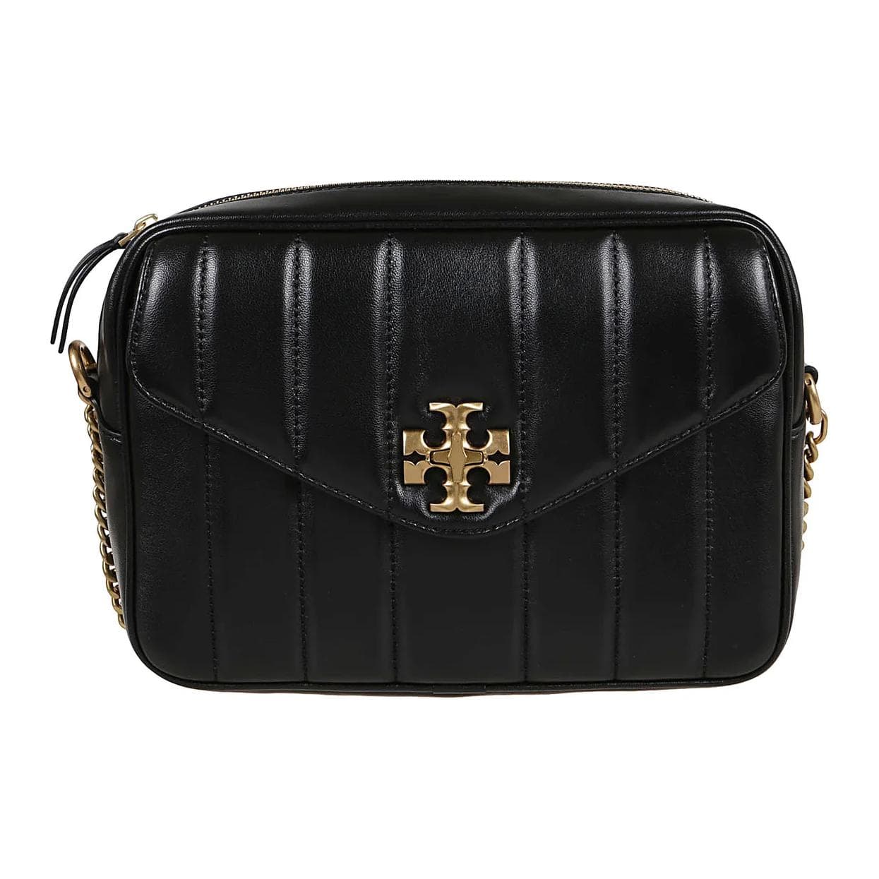 Сумка через плечо Tory Burch Kira Quilted Camera Bag Black - изображение 1