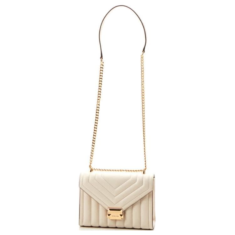 Мини-сумка MICHAEL KORS Whitney ПУ (полиуретан) Сумка через плечо Средняя Женская Белая - изображение 3