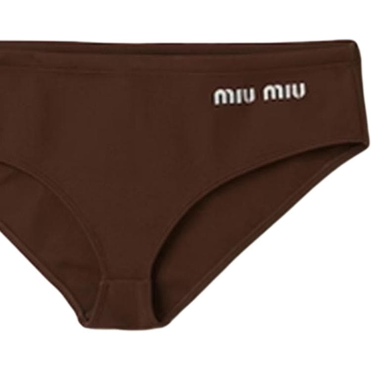 Miu Miu SS24 Brown Bikini - изображение 5