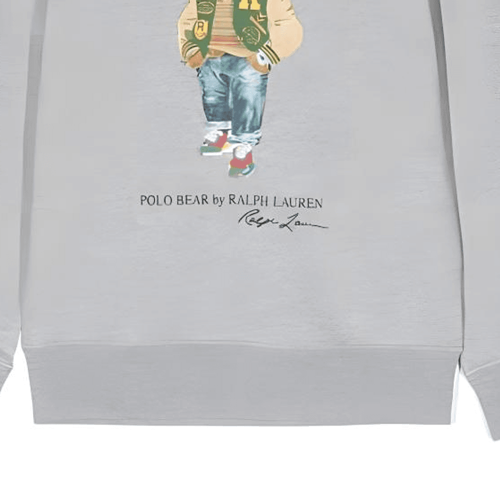 Толстовка Polo Ralph Lauren Серого цвета для детей - изображение 3