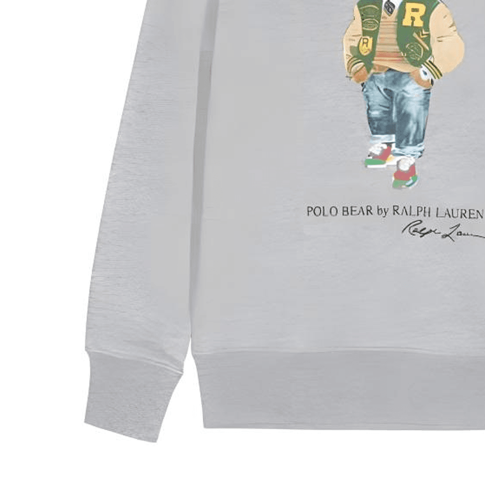 Толстовка Polo Ralph Lauren Серого цвета для детей - изображение 7