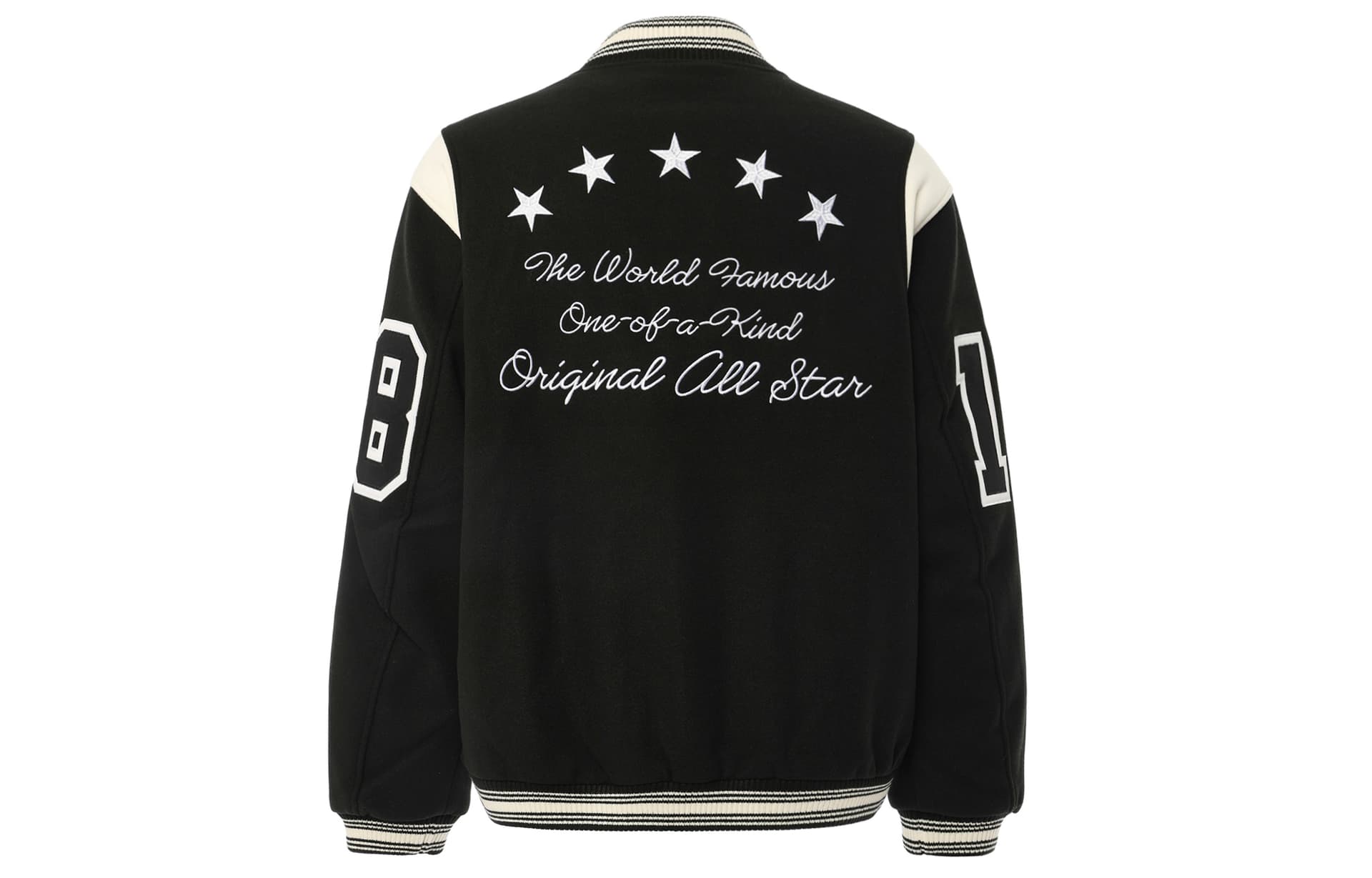 Зимняя куртка пуховик Converse x Cotton jacket with color-block letter print mens Черный - изображение 2