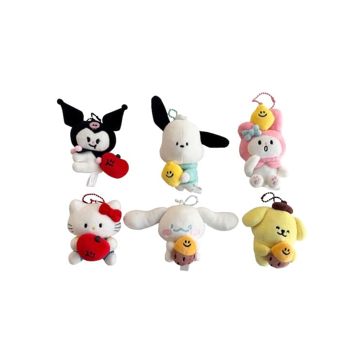 Sanrio x second morning Hello Kitty Плюшевый брелок Куклы 9 см - изображение 2