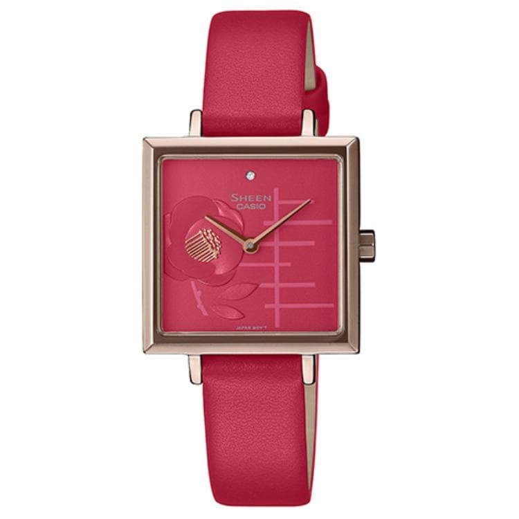 Часы CASIO SHEEN SHE-C141CGL-4AUPFH-person - изображение 1