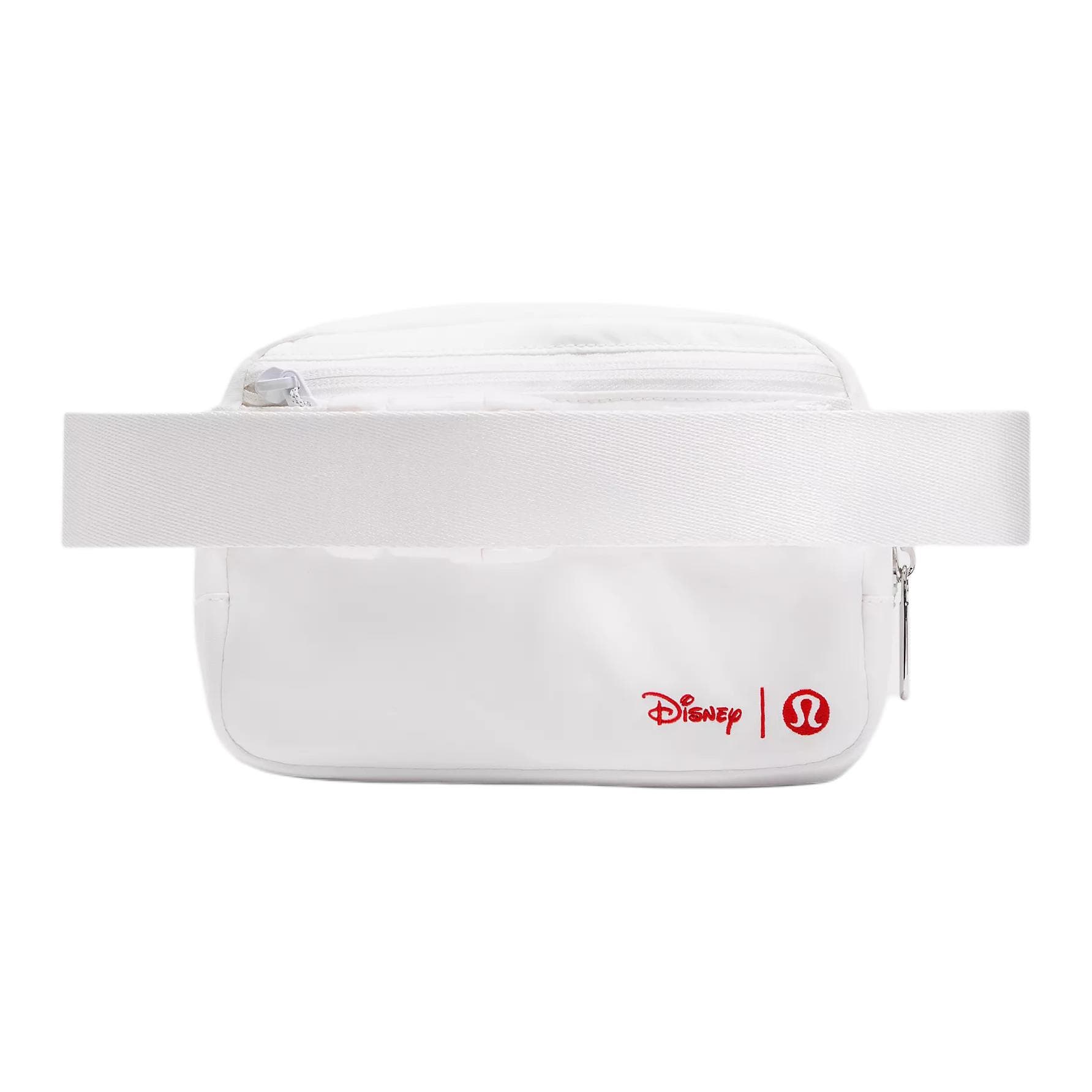 Поясная сумка Lululemon × Disney Коллаборация Everywhere Переработанный нейлон Одноплечая поясная сумка (бандана) Унисекс Белый - изображение 3