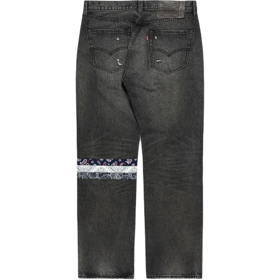 Штаны Levi’s x CLOT FW24 RGB Paisley Patch Jeans — фото 2