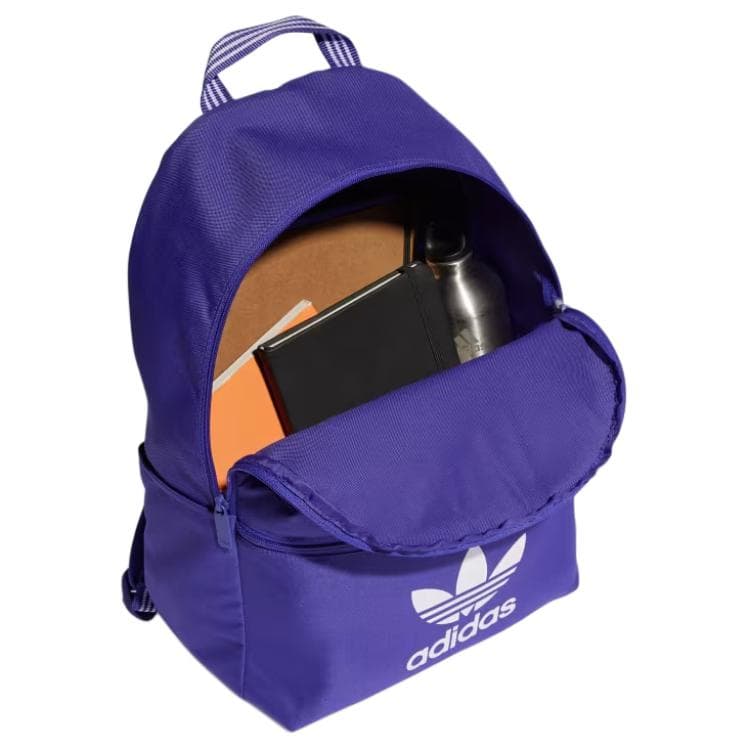 Рюкзак Adidas Originals Переработанный полиэстер Рюкзак Стандартный (стандартный) Унисекс Чернильно-фиолетовый - изображение 4