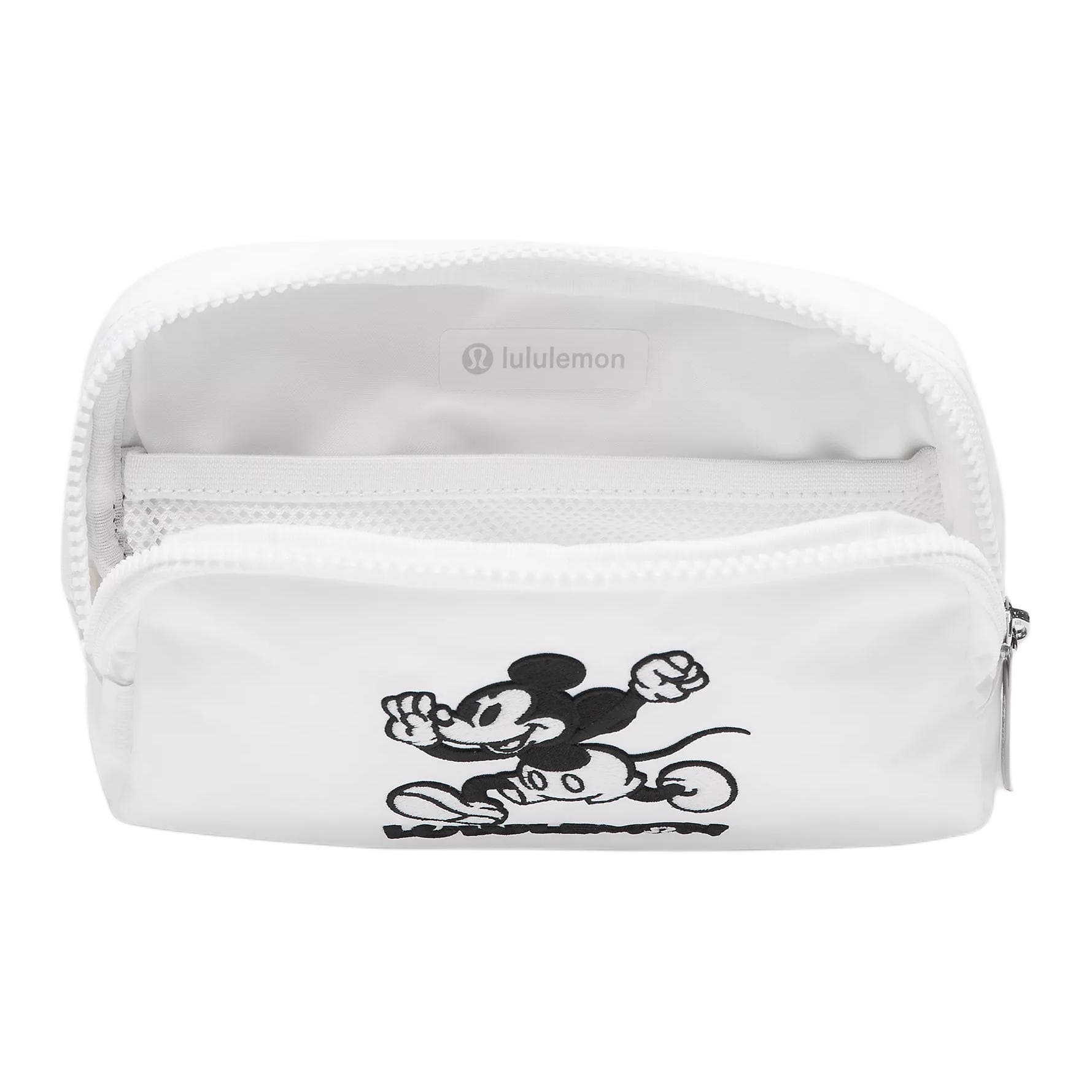 Поясная сумка Lululemon × Disney Коллаборация Everywhere Переработанный нейлон Одноплечая поясная сумка (бандана) Унисекс Белый - изображение 4