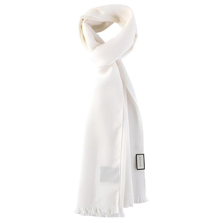 Шарф Gucci Scarf White - изображение 2