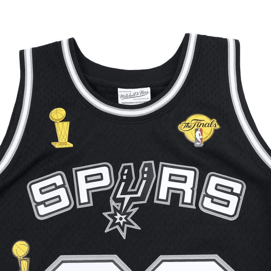 Mitchell Ness Баскетбольная Джерси Мужская Черная - изображение 3