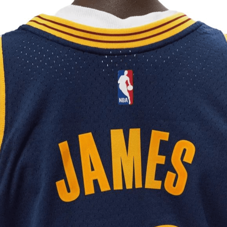 Mitchell Ness X NBA Swingman Баскетбольная Джерси Мужская Темно-Синяя - изображение 5