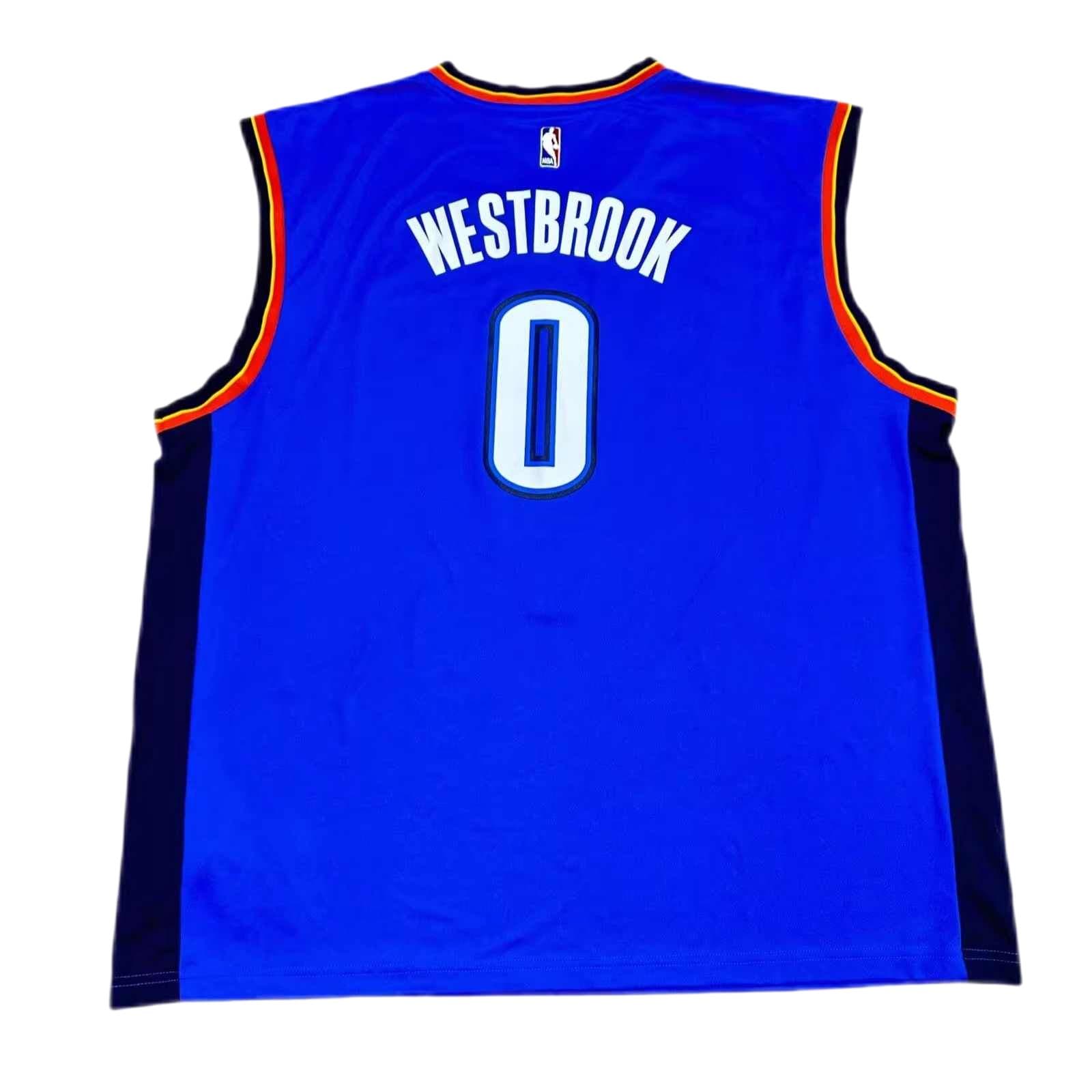 Баскетбольная майка adidas x NBA Oklahoma City Thunder Vest - изображение 2