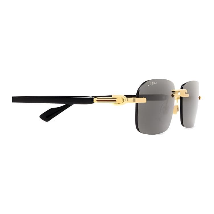 Солнцезащитные очки Gucci Rectangular Sunglasses Black - изображение 5
