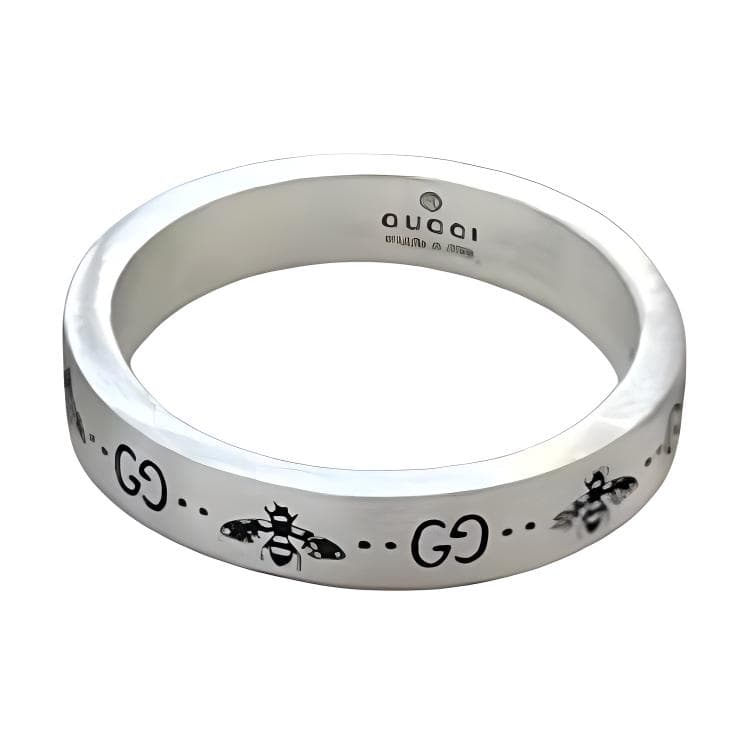 Кольцо GUCCI GG Marmont Silver Ring - изображение 2