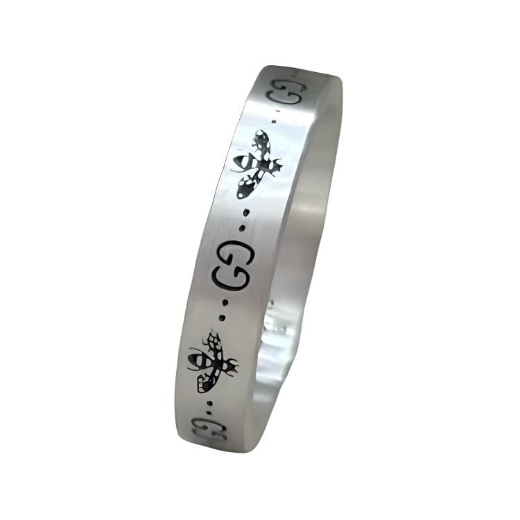 Кольцо GUCCI GG Marmont Silver Ring - изображение 4