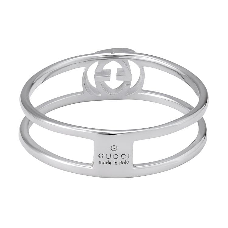 Кольцо Gucci Double G Silver Ring - изображение 2