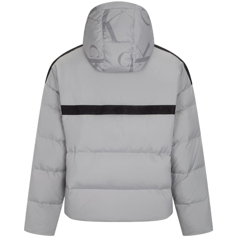 Зимняя куртка Calvin Klein Пуховик Унисекс Светлый Серый - изображение 2