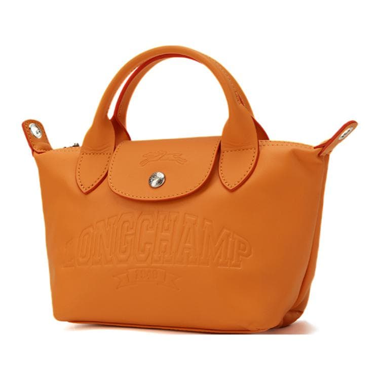 Сумка LONGCHAMP Le Pliage Xtra Коровья кожа Сумка через плечо Сумка Женская Оранжевая - изображение 2