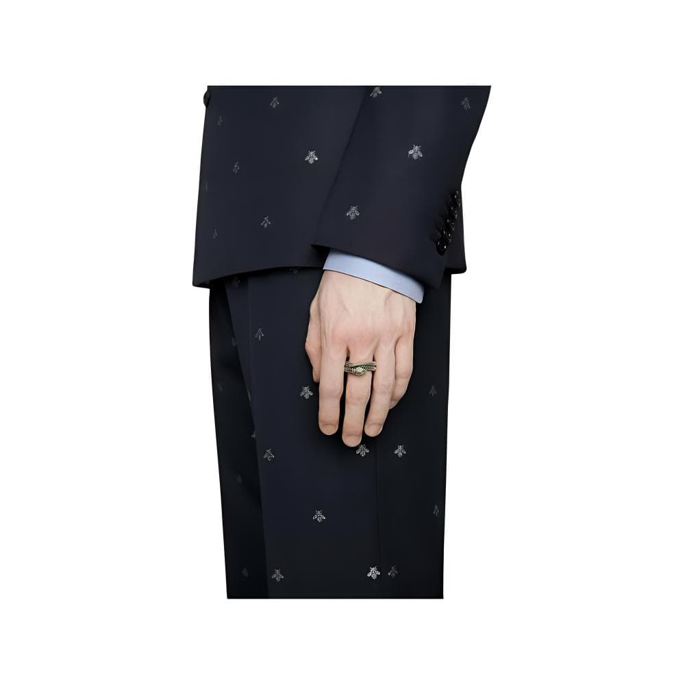 Кольцо Gucci Garden Snake Ring - изображение 5