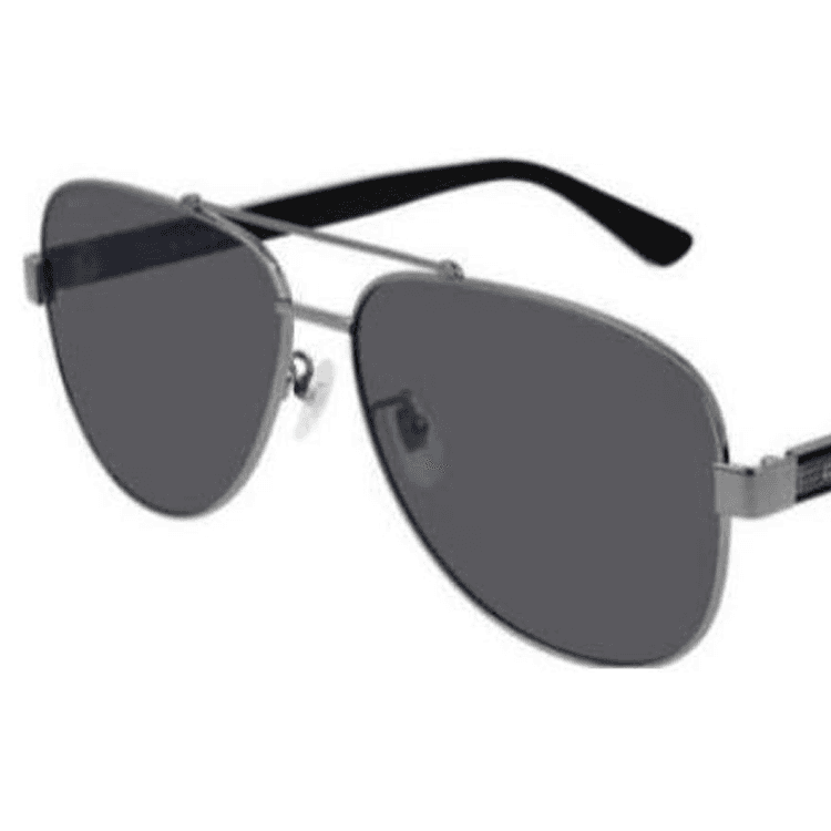Солнцезащитные очки GUCCI Aviator Солнцезащитные очки Мужские Черные - изображение 3