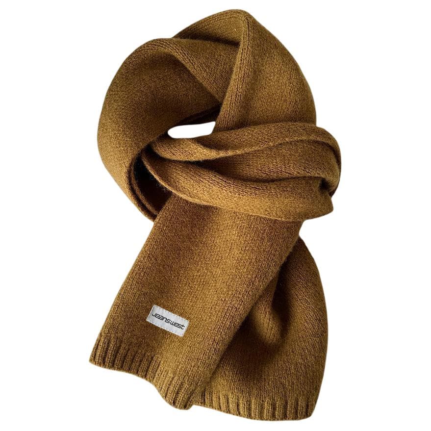 Шарф JEANSWEST Sheep Wool Knit Шарфы Унисекс - изображение 12