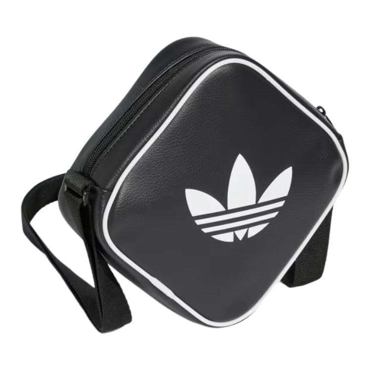 Сумка через плечо Adidas Originals Трилистник Полиуретан Сумка через плечо Унисекс Черная - изображение 2