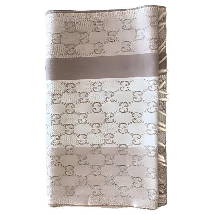Шарф Gucci Logo Wool Scarf - изображение 2