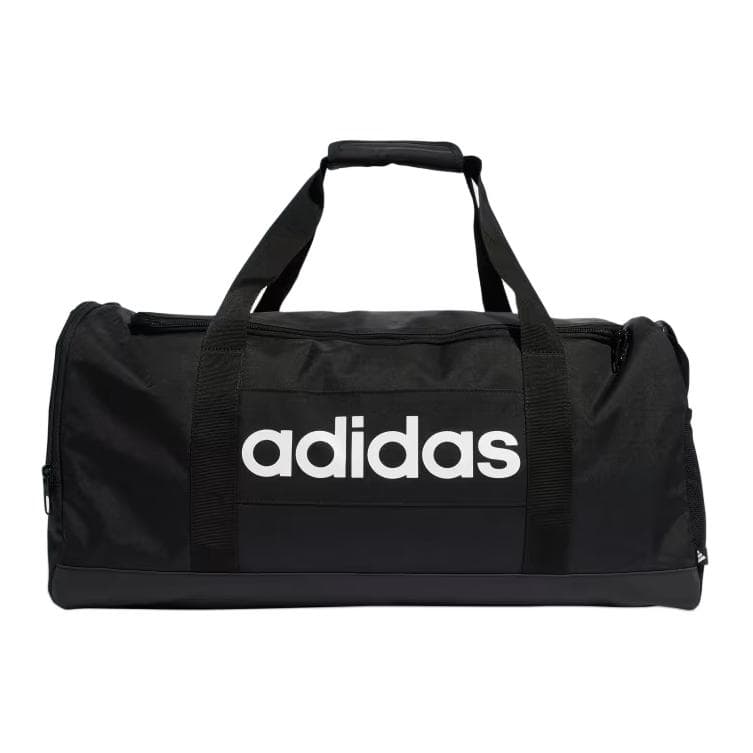 Спортивная сумка Adidas Полиэстеровая тканевая сумка для спорта в офисе среднего размера унисекс черная - изображение 1