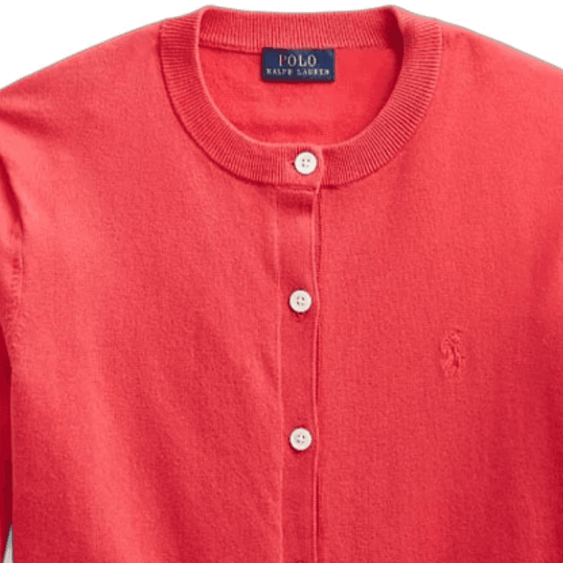 Кофта Polo Ralph Lauren SS23 Трикотаж Straight Fit Version Женские Красный - изображение 4