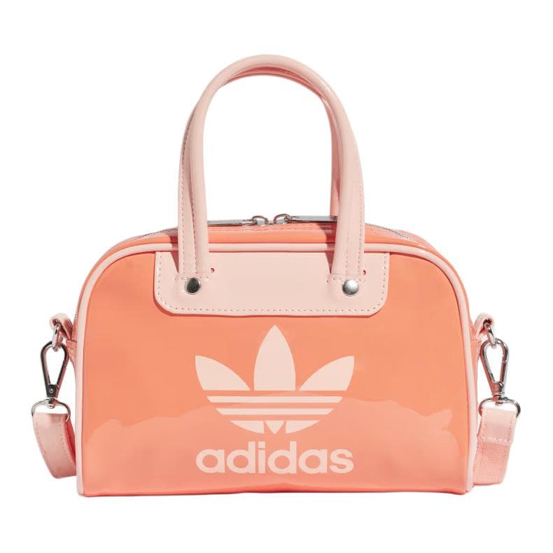 Сумка Adidas Originals Полиуретан Bowling Bag Сумка через плечо Мини Сумка для женщин Коралловый - изображение 1