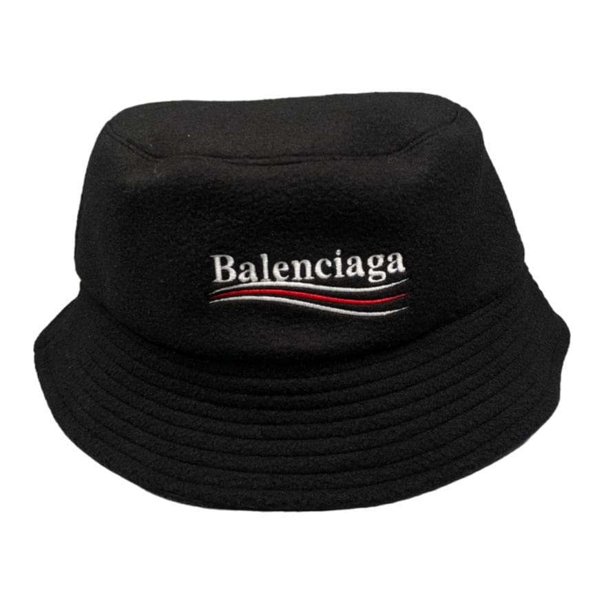 Панама Balenciaga Мужские Шляпы ведра Черные - изображение 1