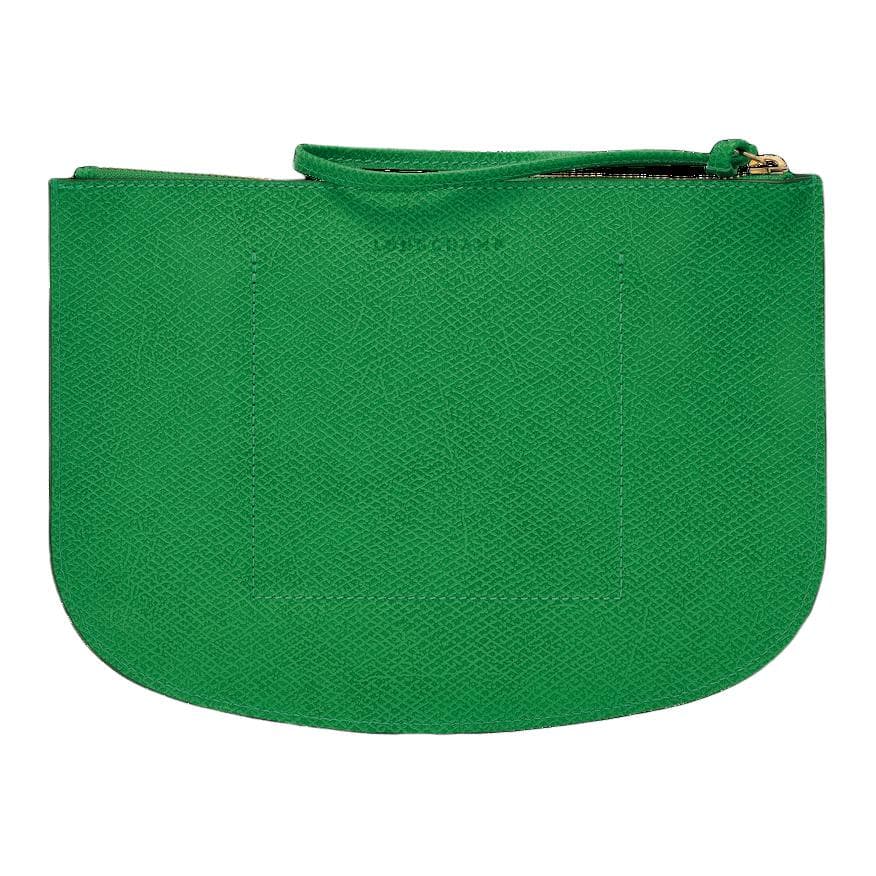Сумка LONGCHAMP Épure Клатч из коровьей кожи женский зеленый - изображение 2