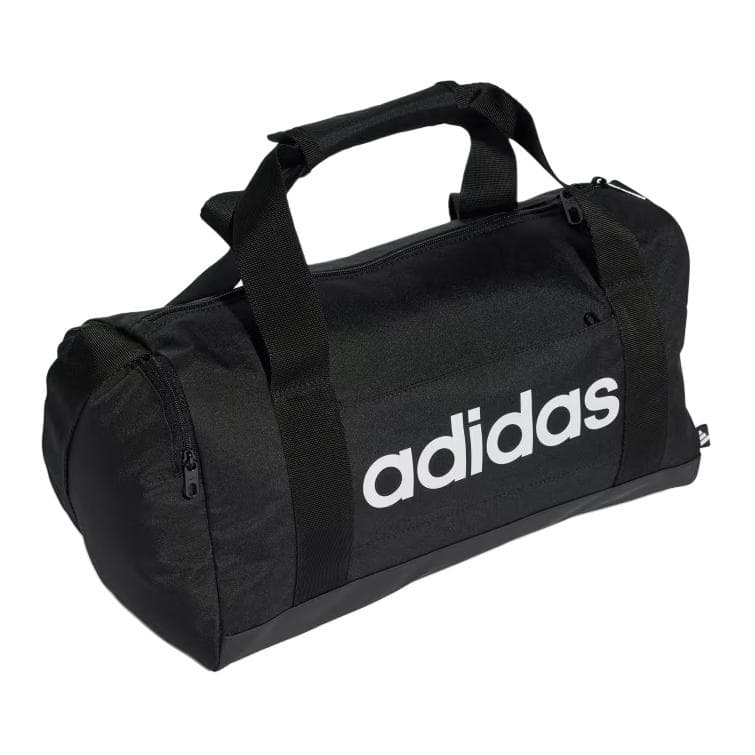 Спортивная сумка Adidas Полиэстер Волокно Настольный Спортивный Зал Сумка Маленькая Унисекс Черный Белый - изображение 2