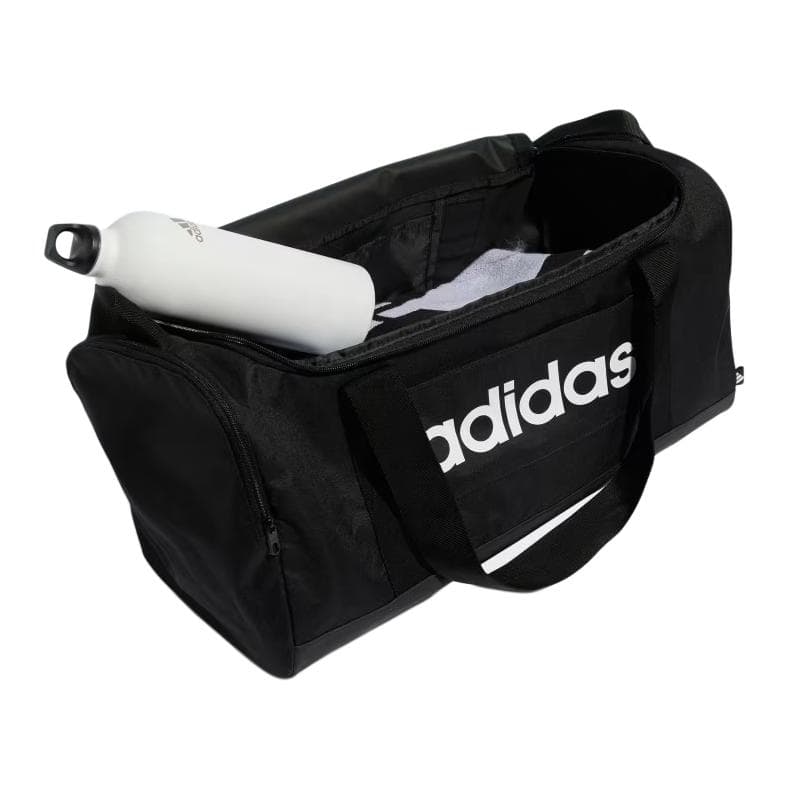 Спортивная сумка Adidas Холщовая сумка из полиэстерового волокна настольная спортивная сумка маленького размера унисекс черная - изображение 4