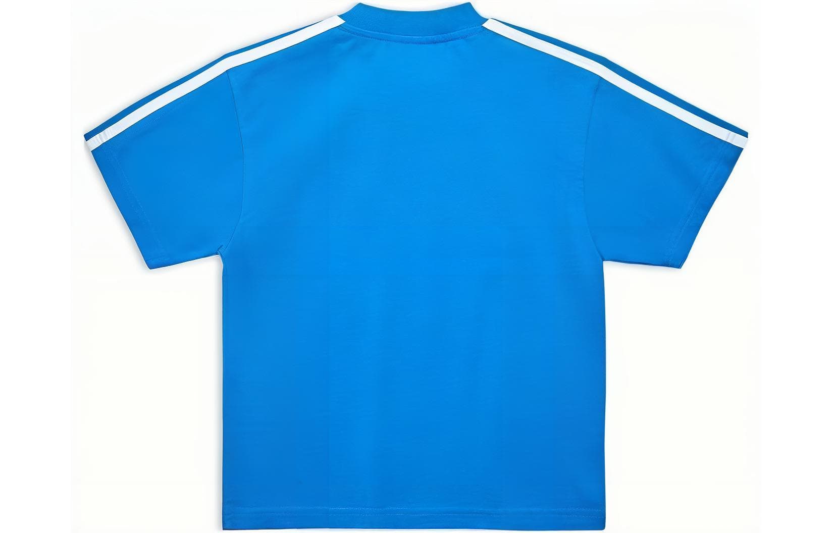 Футболка Balenciaga x adidas SS23 Logo T-Shirt Blue - изображение 2