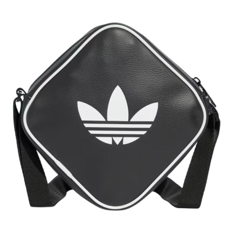 Сумка через плечо Adidas Originals Трилистник Полиуретан Сумка через плечо Унисекс Черная - изображение 1