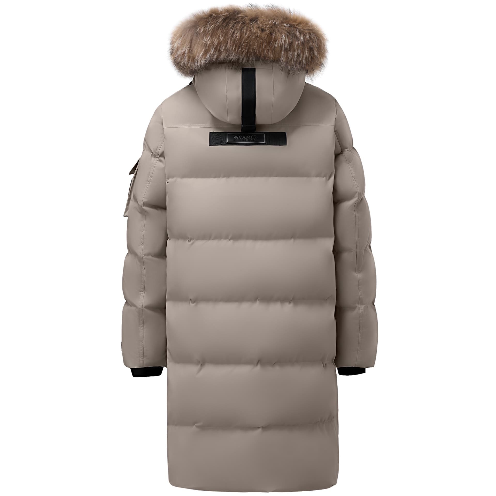 Зимняя куртка Верблюжий цвет Extreme Cold Down Jacket Унисекс - изображение 2
