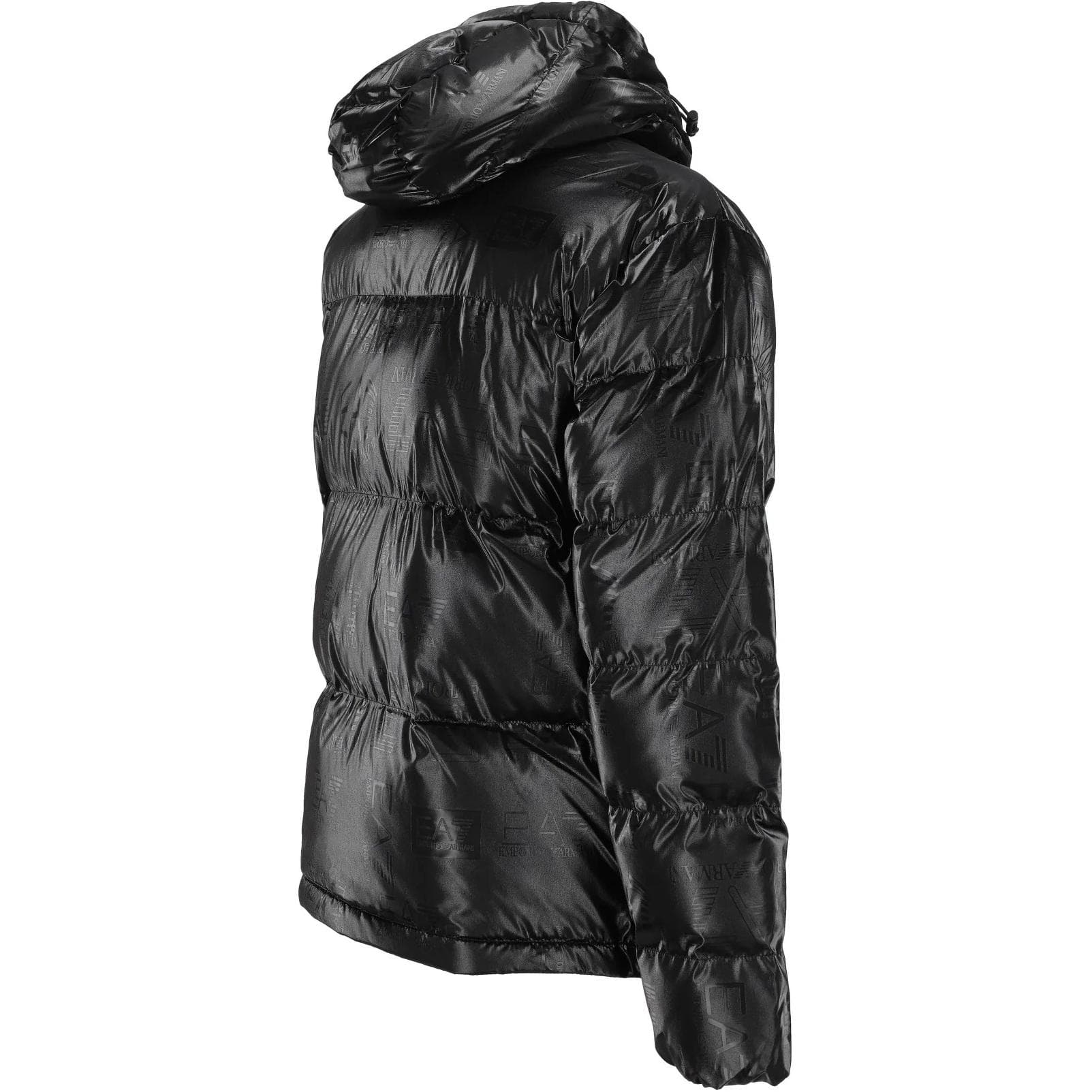 Зимняя куртка пуховик EMPORIO ARMANI EA7 FW24 Хлопковый пуховик Мужской Черный - изображение 4
