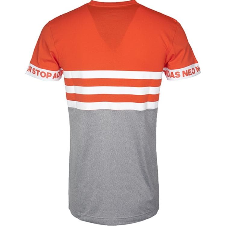 Футболка Adidas Neo T Рубашка Мужская Желтая - изображение 2
