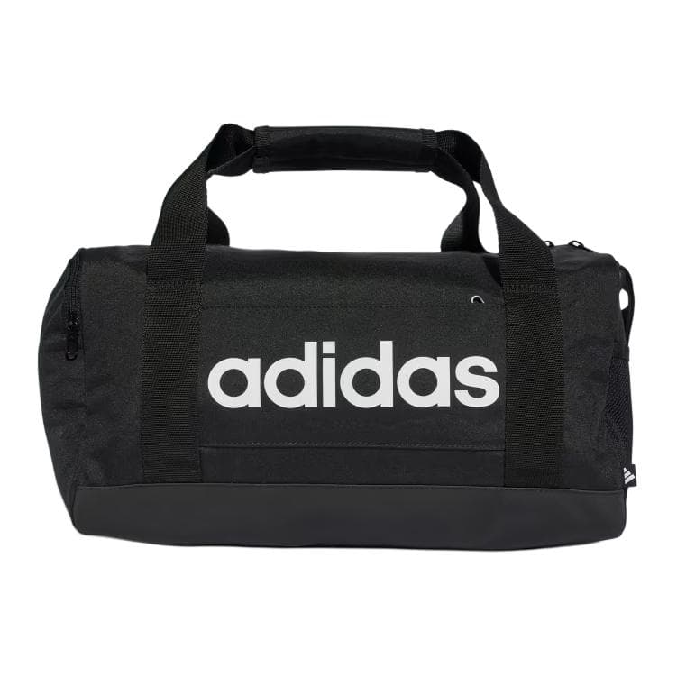 Спортивная сумка Adidas Полиэстер Волокно Настольный Спортивный Зал Сумка Маленькая Унисекс Черный Белый - изображение 1