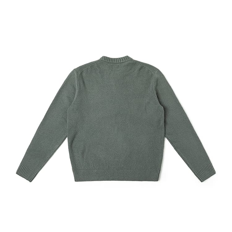 Кофта Lee FW24 Свитер Мужской Синий Серый - изображение 2