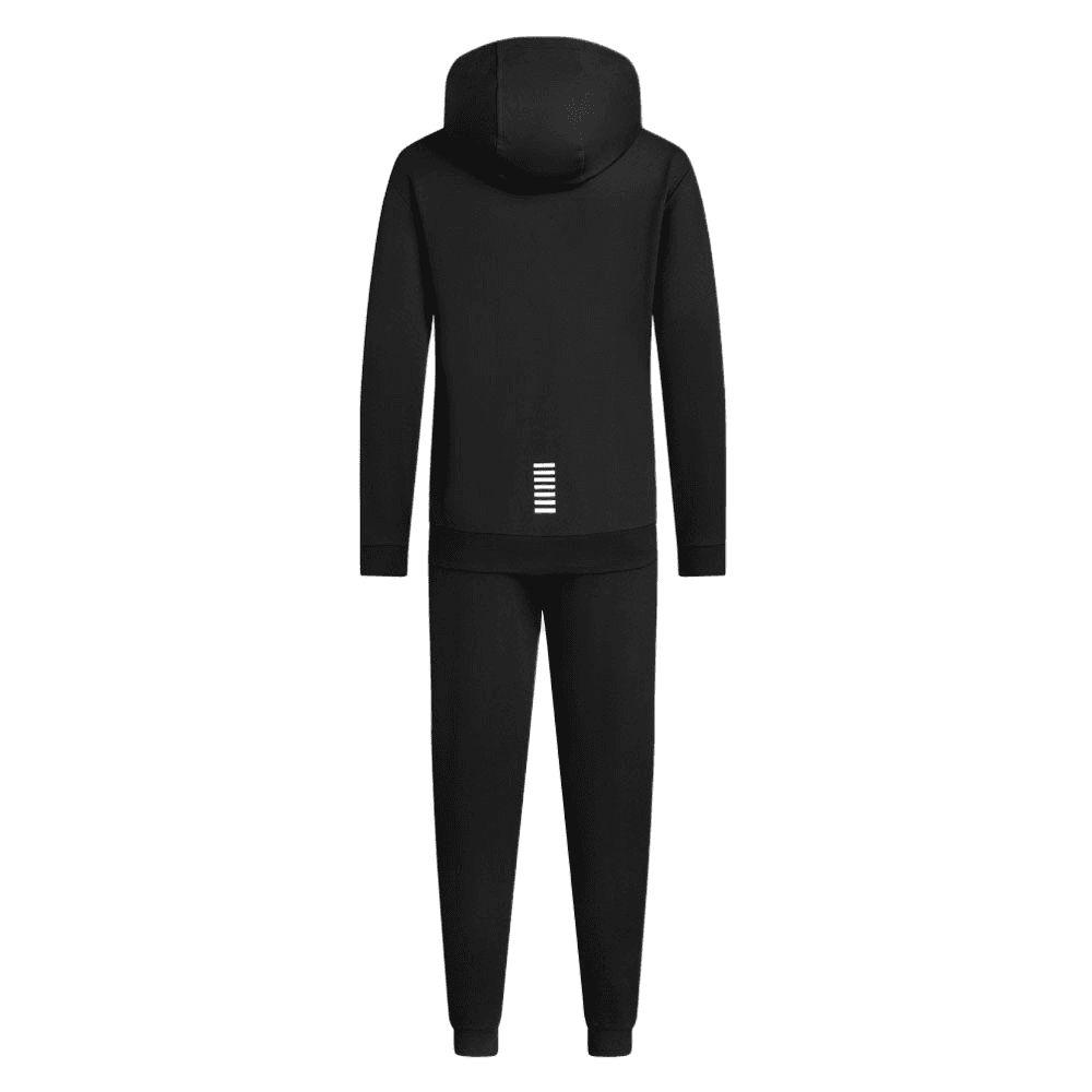 Спортивный костюм EMPORIO ARMANI EA7 FW24 Повседневные спортивные костюмы Мужской Черный - изображение 2