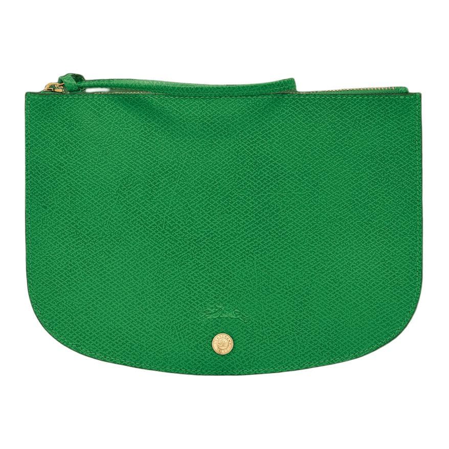 Сумка LONGCHAMP Épure Клатч из коровьей кожи женский зеленый - изображение 1
