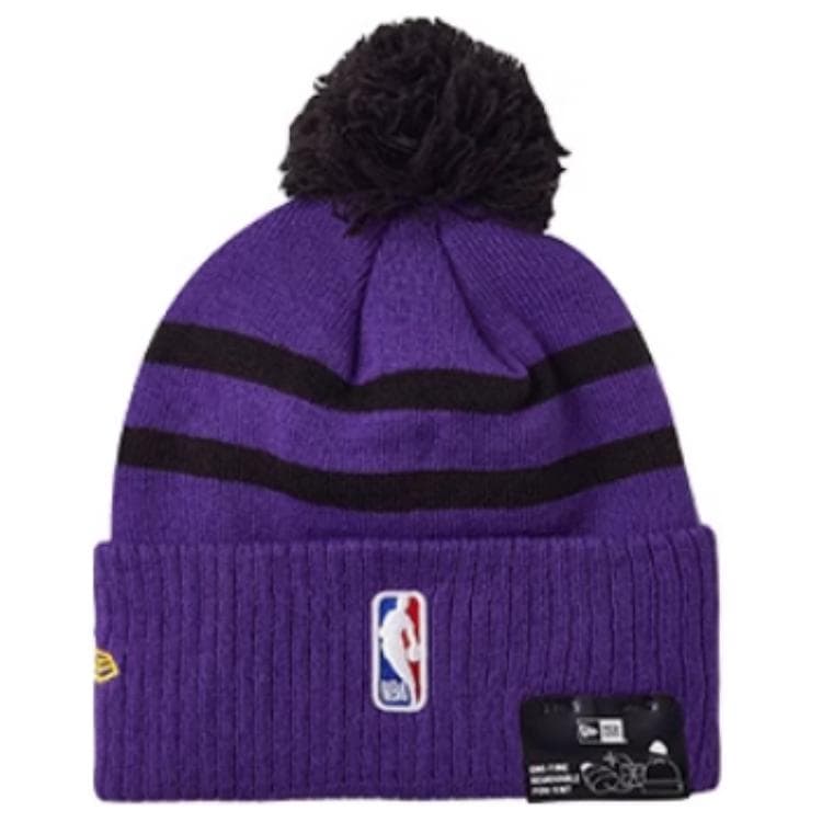 Шапка New Era Акриловые шапки-бини унисекс фиолетовые - изображение 1