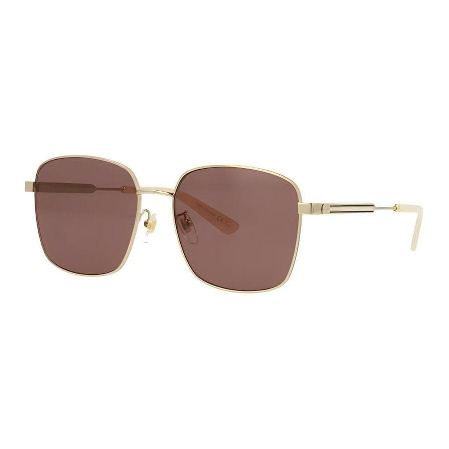 Солнцезащитные очки Gucci Rectangular Metal Sunglasses - изображение 1