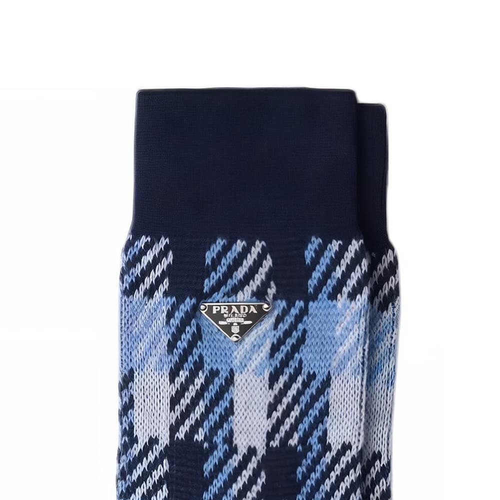 Носки PRADA SS24 Logo 1 - изображение 3