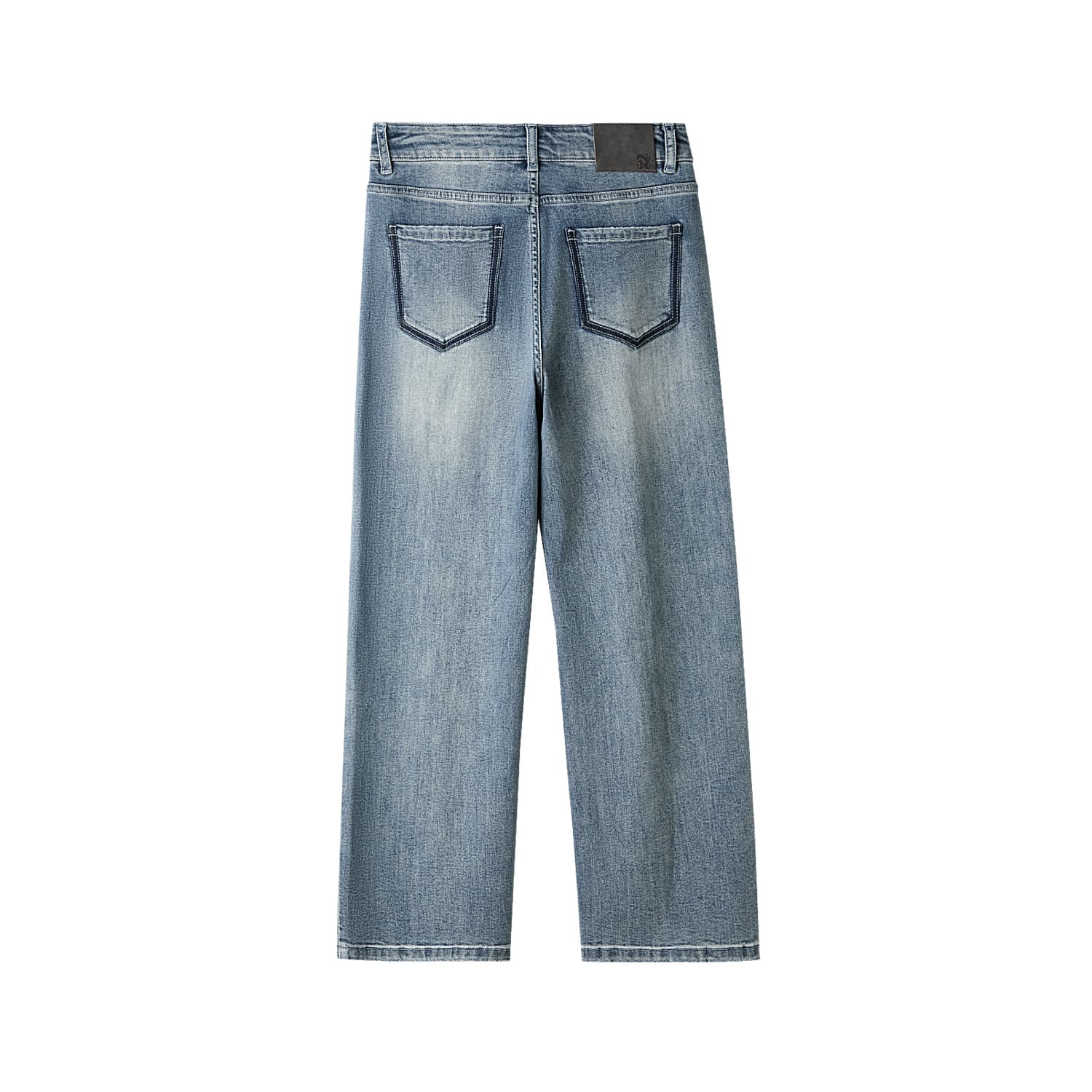 Джинсы HLA Синий Серый DENIM GRADIENT (Средний) Y3 Женские Джинсы - изображение 2