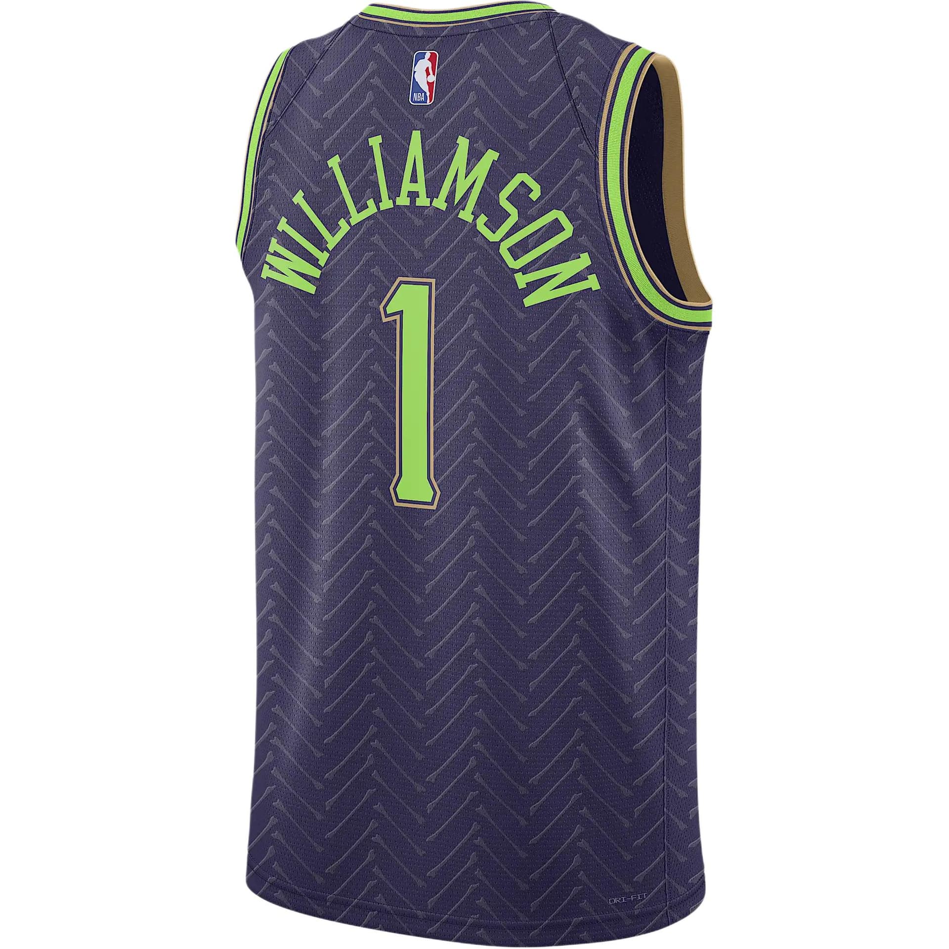 Баскетбольная майка Nike x NBA Zion Williamson City Edition Jersey 2024/25 - изображение 2