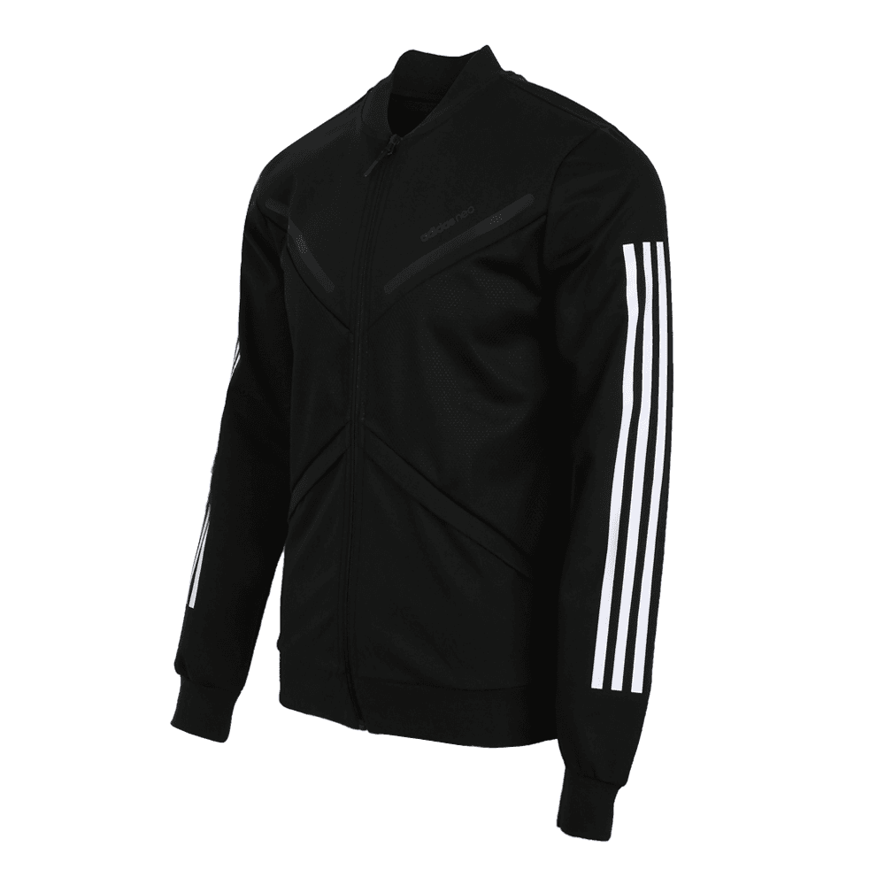 Куртка Adidas Neo Мужские Черные Куртки - изображение 3