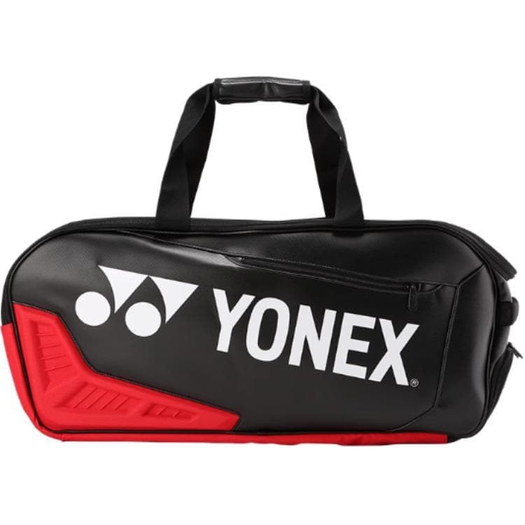 Спортивная сумка YONEX Сумка для спорта из искусственной кожи Унисекс Черный Красный - изображение 1